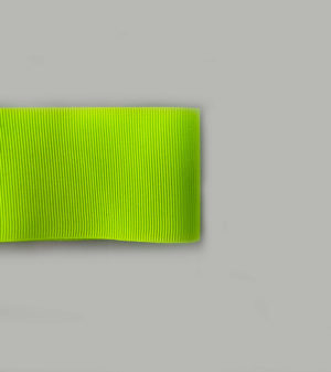 Farbmuster für Reißverschluss-Tasche in eisgrau-neon von Stitch by Stitch